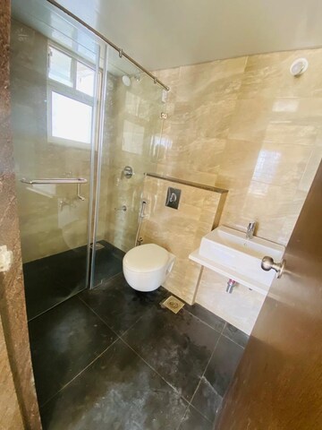 Bathroom in 2 BHK Apartment at Pharande Puneville, Tathawade – for Rent