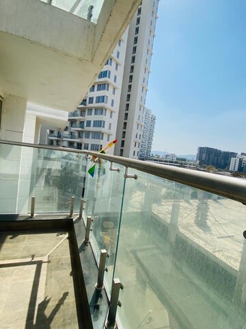 Balcony in 2 BHK Apartment at Pharande Puneville, Tathawade – for Rent