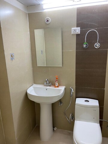 Bathroom in 3 BHK Apartment at Mittal Rajnagar Residency, Raj Nagar Extension – for Rent