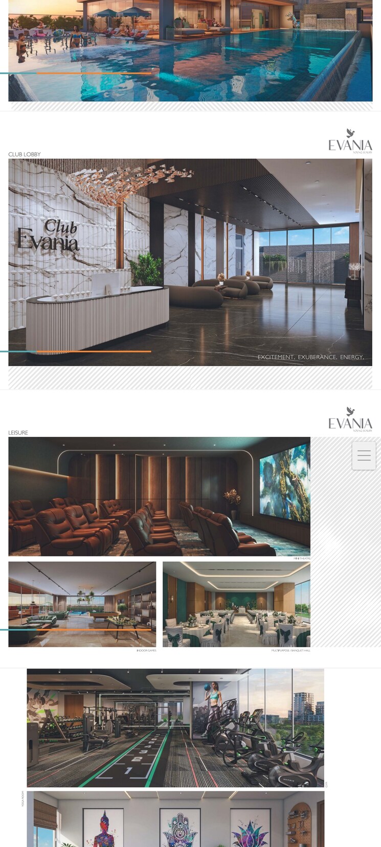 Kitchen, avr-evania 4 Bedroom 3315 Sq.Ft. Apartment In Kokapet Hyderabad 8595927