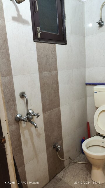 Bathroom in 2 BHK Builder Floor at Niti Khand – for Rent
