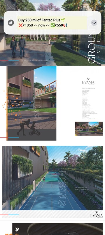 4 BHK Apartment – Exterior View View at AVR Evania, Kokapet - for Sale