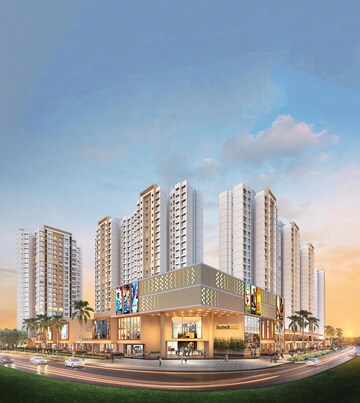 3 BHK Apartment – Exterior View View at Sunteck Maxxworld, Naigaon East - for Rent