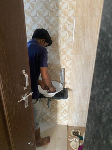 Bathroom in 2 BHK Apartment at Vastushree Adrina, Mundhwa – for Rent
