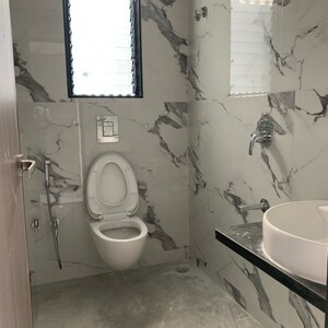 Bathroom in 3 BHK Apartment at H Rishabraj Mangalesh, Dalvi Nagar – for Sale