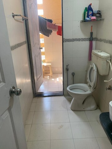 Bathroom in 3 BHK Apartment at Mahaavir Jyoti, Kharghar Sector 10 – for Rent