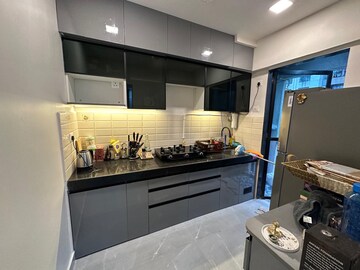 Kitchen in 1 BHK Apartment at Man Opus, Mira Road – for Rent