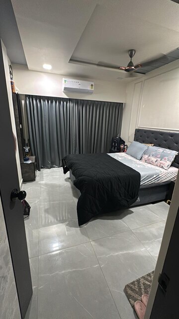 Master Bedroom in 1 BHK Apartment at Man Opus, Mira Road – for Rent