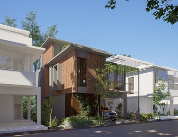4 BHK Villa – Exterior View View at Vishwa Lake Estates, Rajanukunte - for Sale