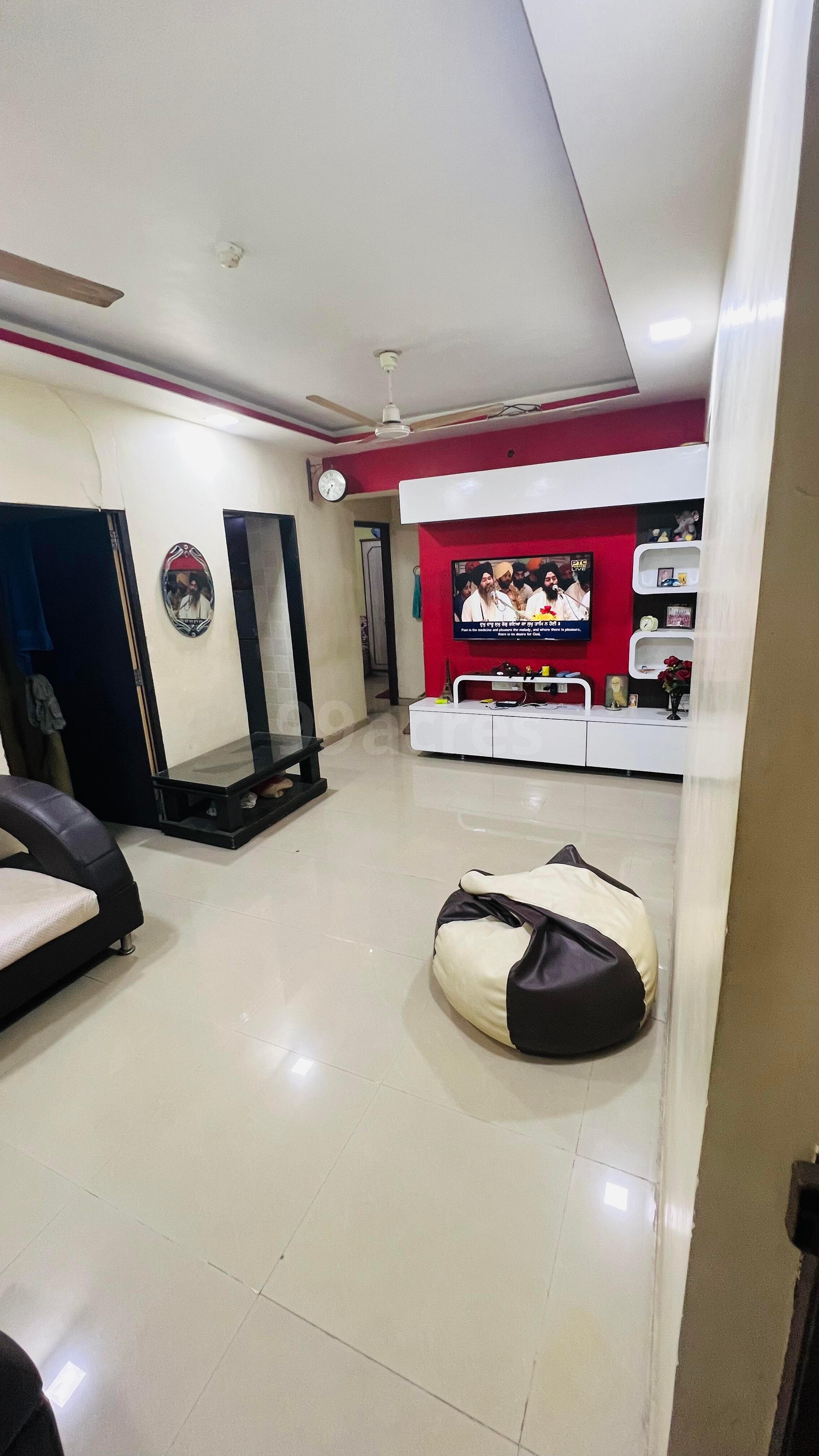 2 BHK + Extra Room Apartment For Rent in Ashirwad Residency Kharghar