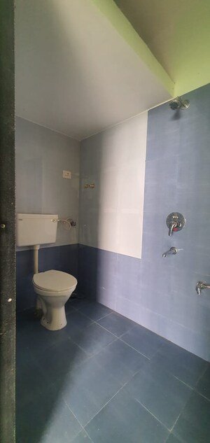 Bathroom in 2 BHK Apartment at Parsik Nagar – for Sale