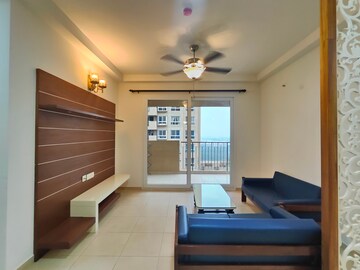 Living Room in 3 BHK Apartment at Bhartiya City, Thanisandra Main Road – for Rent