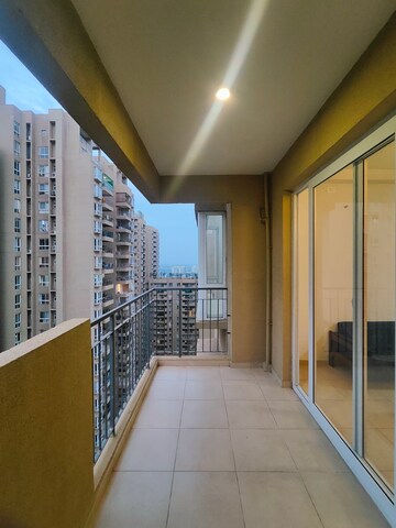 Balcony in 3 BHK Apartment at Bhartiya City, Thanisandra Main Road – for Rent
