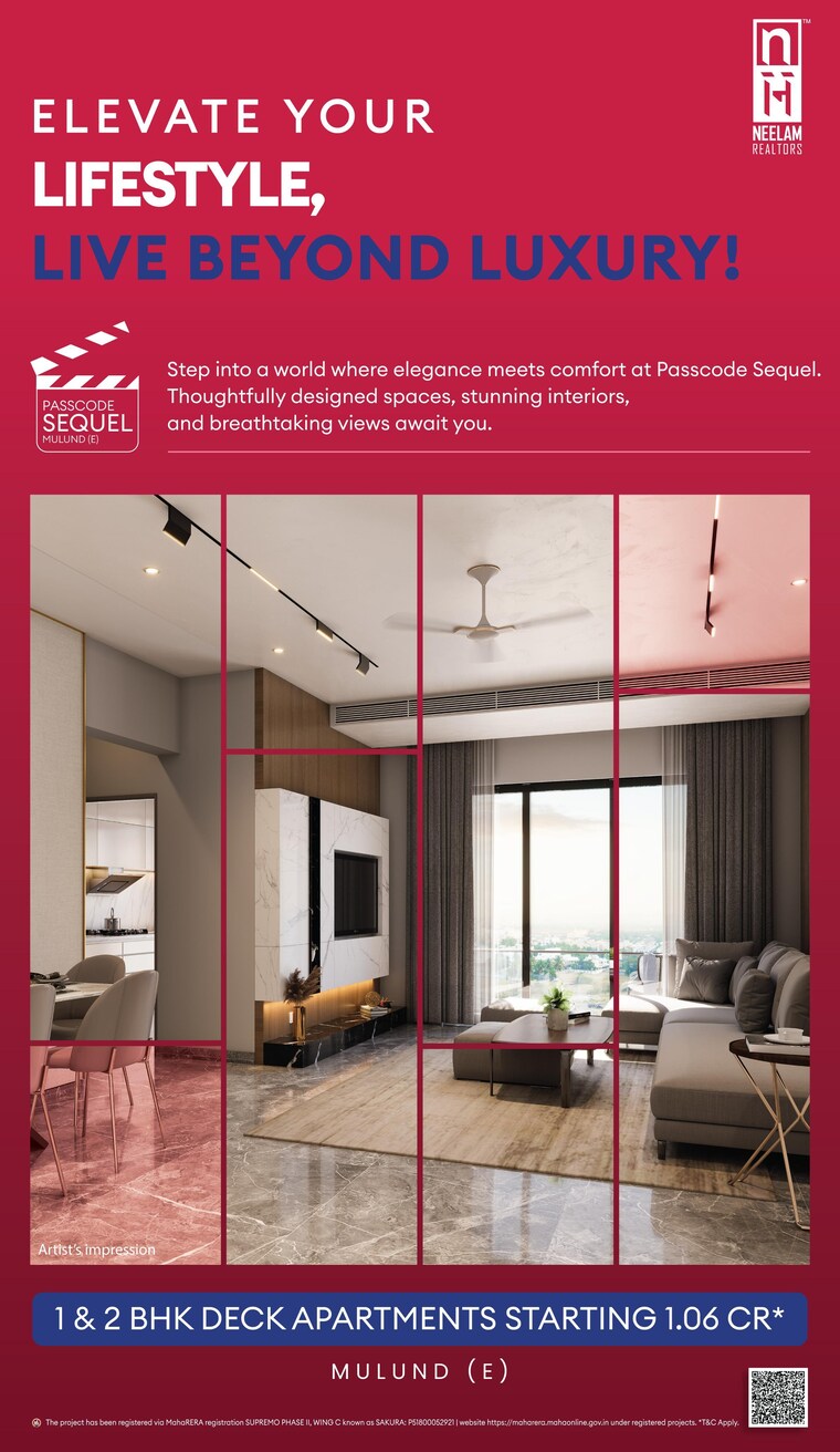 undefined, mulund east 1 Bedroom 488 Sq.Ft. Apartment In Mulund East Mumbai 8596439