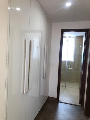 Building Lobby in 3 BHK Builder Floor at Sushant Lok I – for Sale