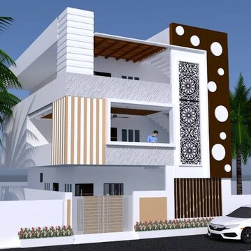 3 BHK Villa – Exterior View View at Ottapalam - for Sale