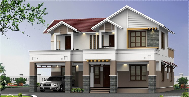 Exterior View, ottapalam 3 Bedroom 1250 Sq.Ft. Villa In Ottapalam Palakkad 8596600