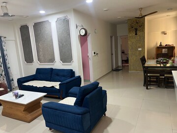 Living Room in 3 BHK Apartment at Vaishnodevi Circle – for Rent