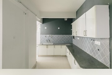 Kitchen in 3 BHK Apartment at Sarovar Mansion, Banaswadi – for Sale