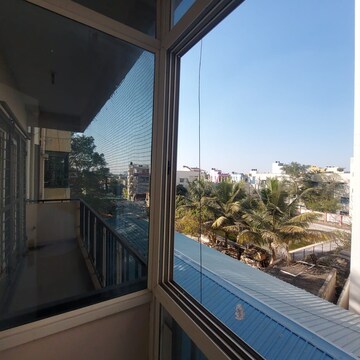 Balcony in 3 BHK Apartment at Sarovar Mansion, Banaswadi – for Sale
