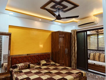 Bedroom in 1 RK Apartment at Ghansoli – for Rent