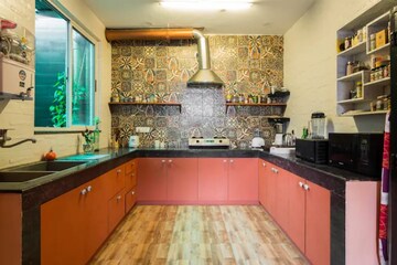 Kitchen in 3 BHK Apartment at Greater Kailash I – for Rent