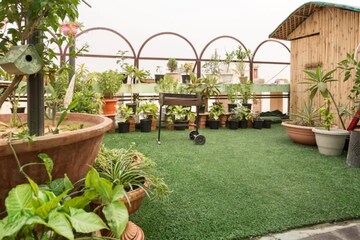 Bedroom in 3 BHK Apartment at Greater Kailash I – for Rent