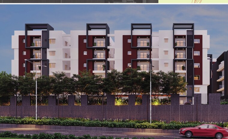 Exterior View, bachupally 3 Bedroom 1560 Sq.Ft. Apartment In Bachupally Hyderabad 8596741