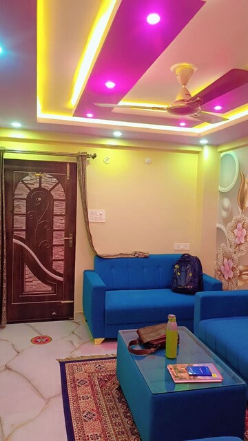 Living Room in 1 BHK Apartment at Emaar Gomti Greens, Gomti Nagar – for Rent