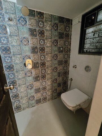 Bathroom in 1 BHK Apartment at Vasai West – for Sale