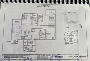 4 BHK Apartment For Sale in Sobha Royal Pavilion, Chikkakannalli