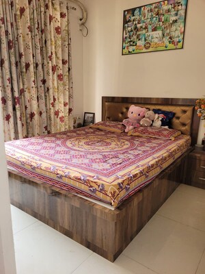 Bedroom in 3 BHK Apartment at Satguru Solitaire, Kasarvadavali – for Sale