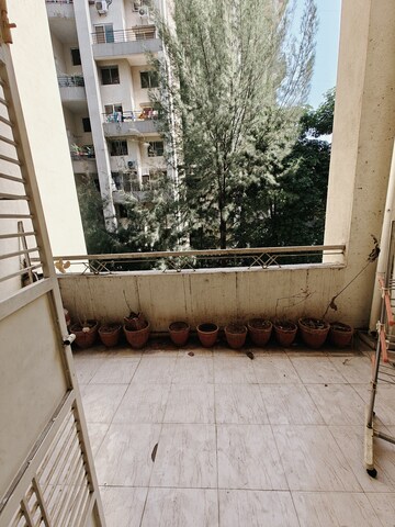 Balcony in 2 BHK Apartment at Ambiience Antilia, Bavdhan – for Rent