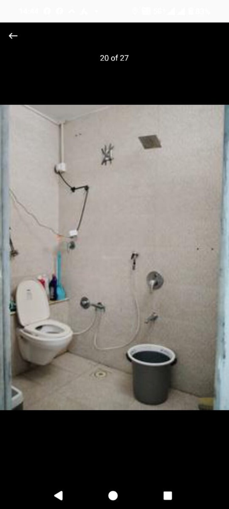 Bathroom, aanira-one 3 Bedroom 1400 Sq.Ft. Apartment In Gota Ahmedabad 8596825