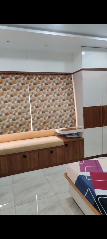 Bedroom in 3 BHK Apartment at Chandarana Sharnam Aayan, Zundal – for Rent