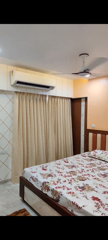 Bedroom in 3 BHK Apartment at Chandarana Sharnam Aayan, Zundal – for Rent