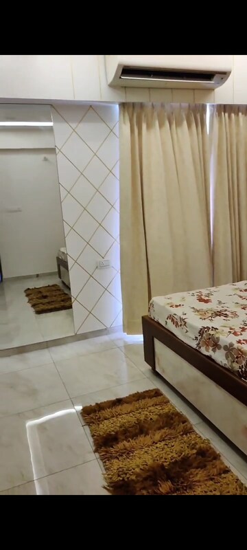Bedroom in 3 BHK Apartment at Chandarana Sharnam Aayan, Zundal – for Rent