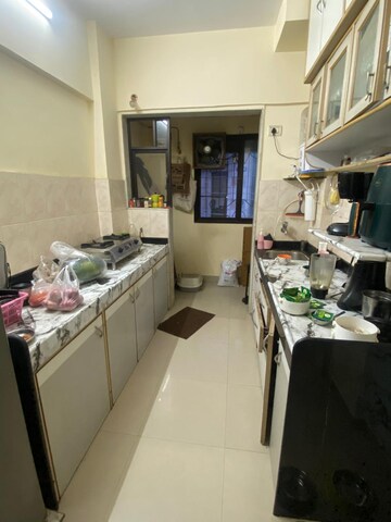 Kitchen in 1 BHK Apartment at Jalaram Park, Bhandup West – for Rent