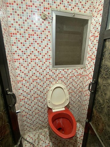 Bathroom in 1 BHK Apartment at Jalaram Park, Bhandup West – for Rent