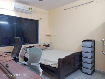 Master Bedroom in 2 BHK Apartment at Giri Govind Apartment, Kopar Khairane – for Rent