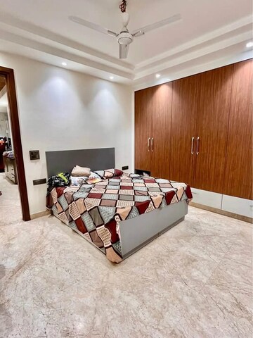 Bedroom in 1 BHK Builder Floor at Rohini Sector 9 – for Rent