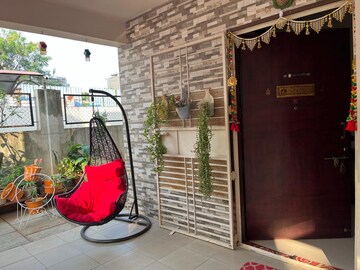 Staircase in 3.5 BHK Villa at Panchshil Balewadi High Street, Baner – for Rent