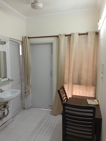Bathroom in 3 BHK Apartment at Vasant Kunj – for Rent