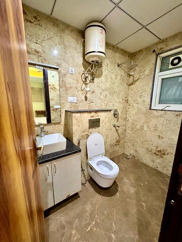 Bathroom in Studio Builder Floor at Sector 38 – for Rent