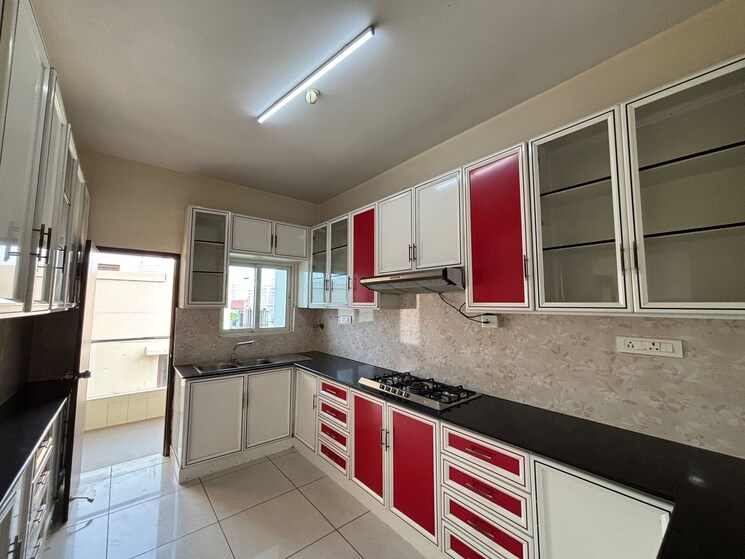 Kitchen, banjara hills 3 Bedroom 2100 Sq.Ft. Apartment In Banjara Hills Hyderabad 8596995