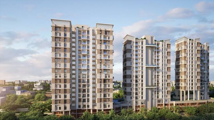 Exterior View, npr-the-crown 2.5 Bedroom 1271 Sq.Ft. Apartment In Tangra Kolkata 8597024