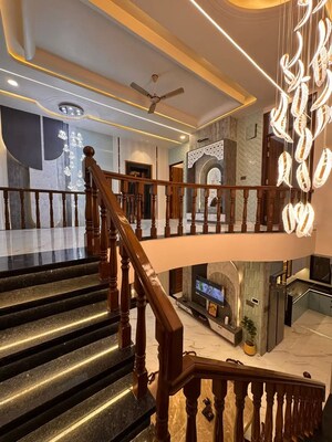 Staircase in 5 BHK Independent House at Dhawas – for Sale