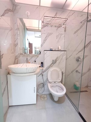 Bathroom in 3 BHK Apartment at Agarwal And Doshi Complex, Vasai West – for Sale