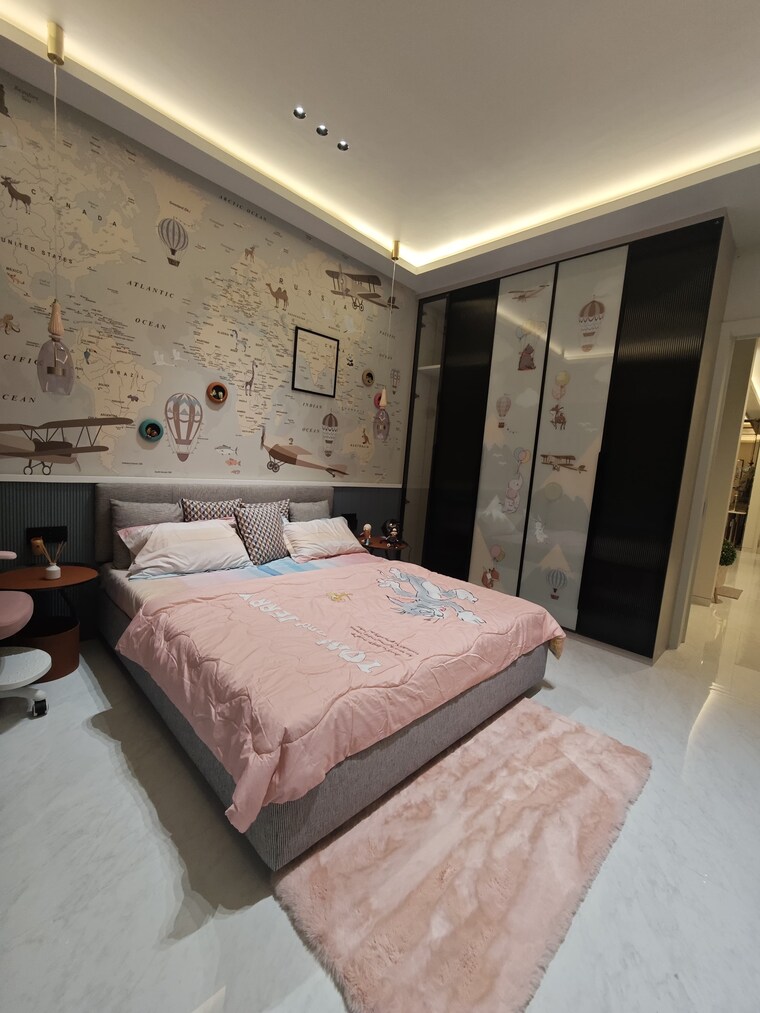 Bedroom, maryland-bliss 3 Bedroom 1000 Sq.Ft. Apartment In Vasai West Palghar 8597083