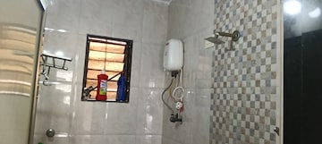 Bathroom in 2 BHK Apartment at Mahape – for Rent